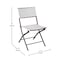 Flash Furniture Black/White PE Rattan Folding Bistro Chairs, 2PK 2-FV-FWA086-BLK-WHT-GG - alternate 4